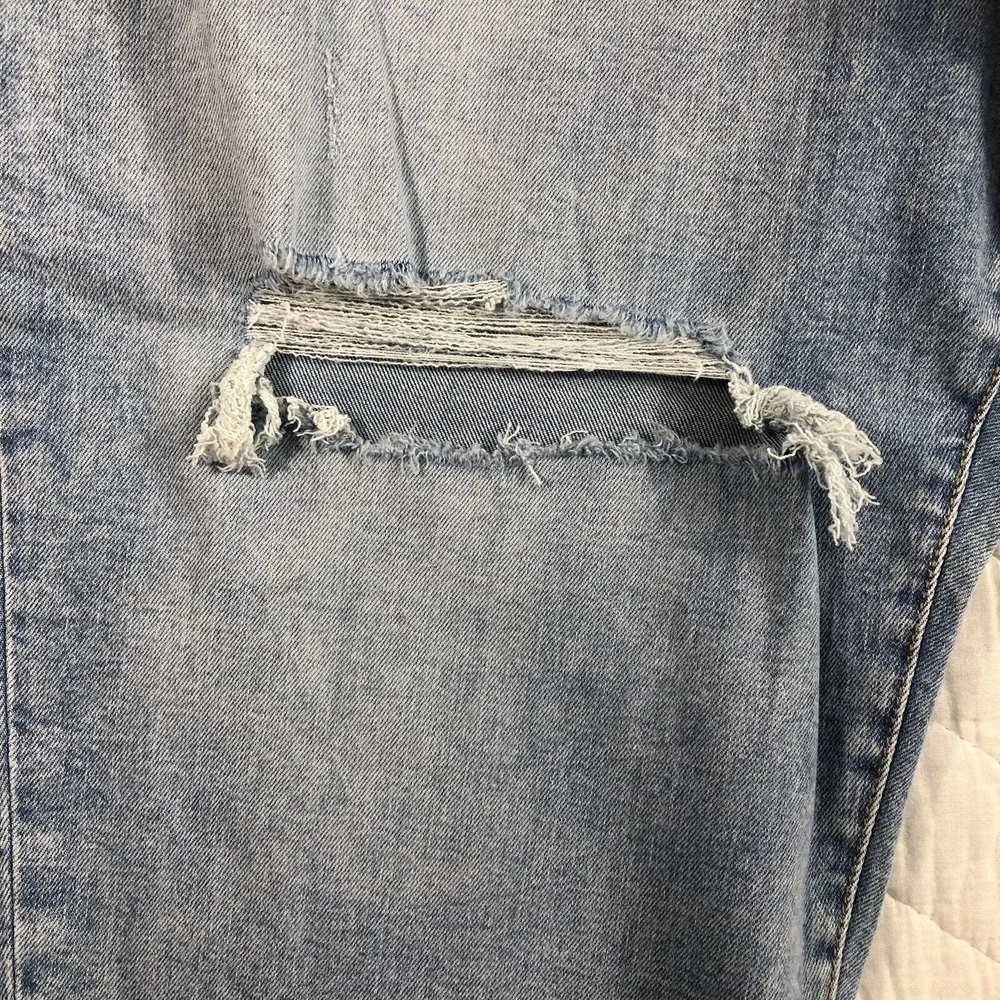 Old Navy Jeans Women's Plus Size 30 Denim Blue Ankle OG Straight High Rise NWT‎